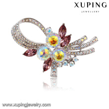 00031 guangzhou jewelry fashionable safety brooch pin magnet accessories for women jewelry Crystals from Swarovski